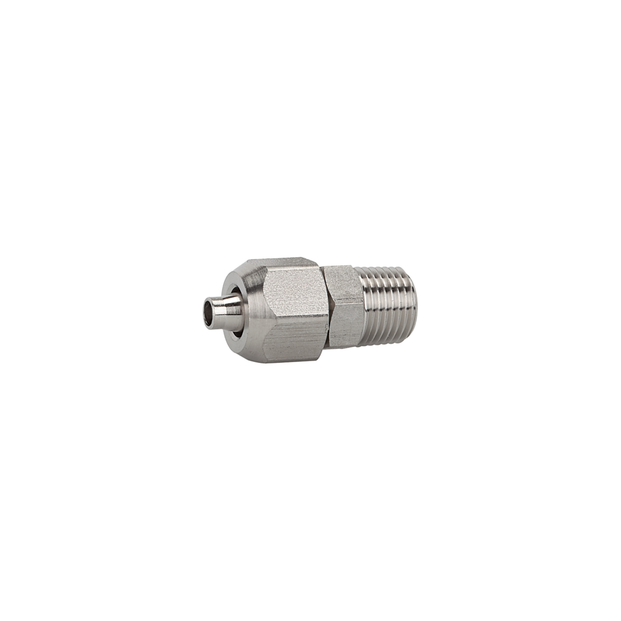 Riegler Gerade Einschraubverschraubung, R 1/8 a., Schlauch 8/6, ES 1.4404