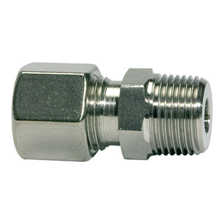Riegler Gerade Einschraubverschraubung, R3/4, Rohr-Ã˜18, ES 1.4571, 315bar