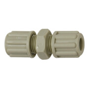 Riegler Gerade Schlauchverbindung, für Schlauch 4/6 mm, SW 14, PP-1