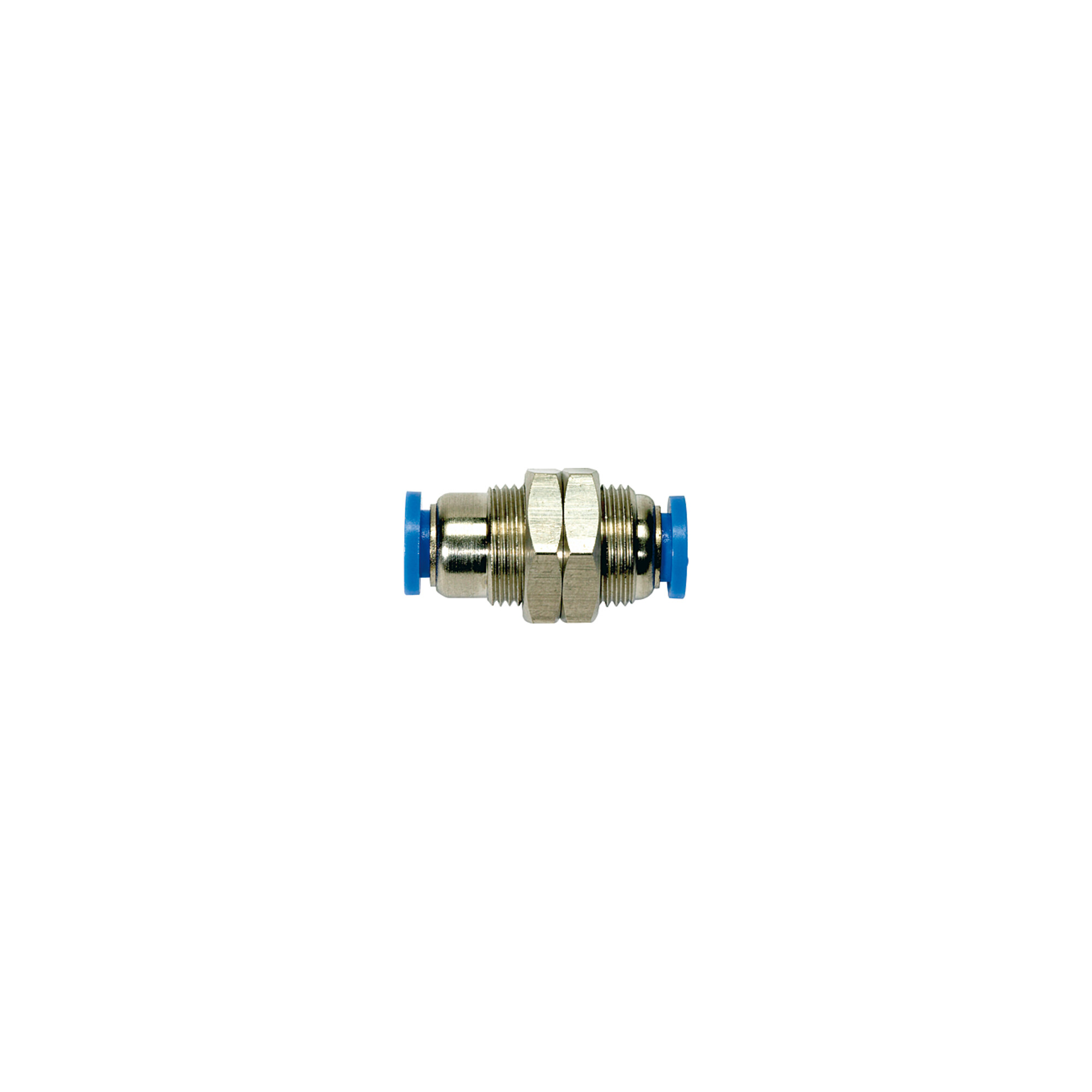 Riegler Gerade Schott-Steckverbindung »Blaue Serie«, M16x1,0, Schl.-Ã ̃ 8