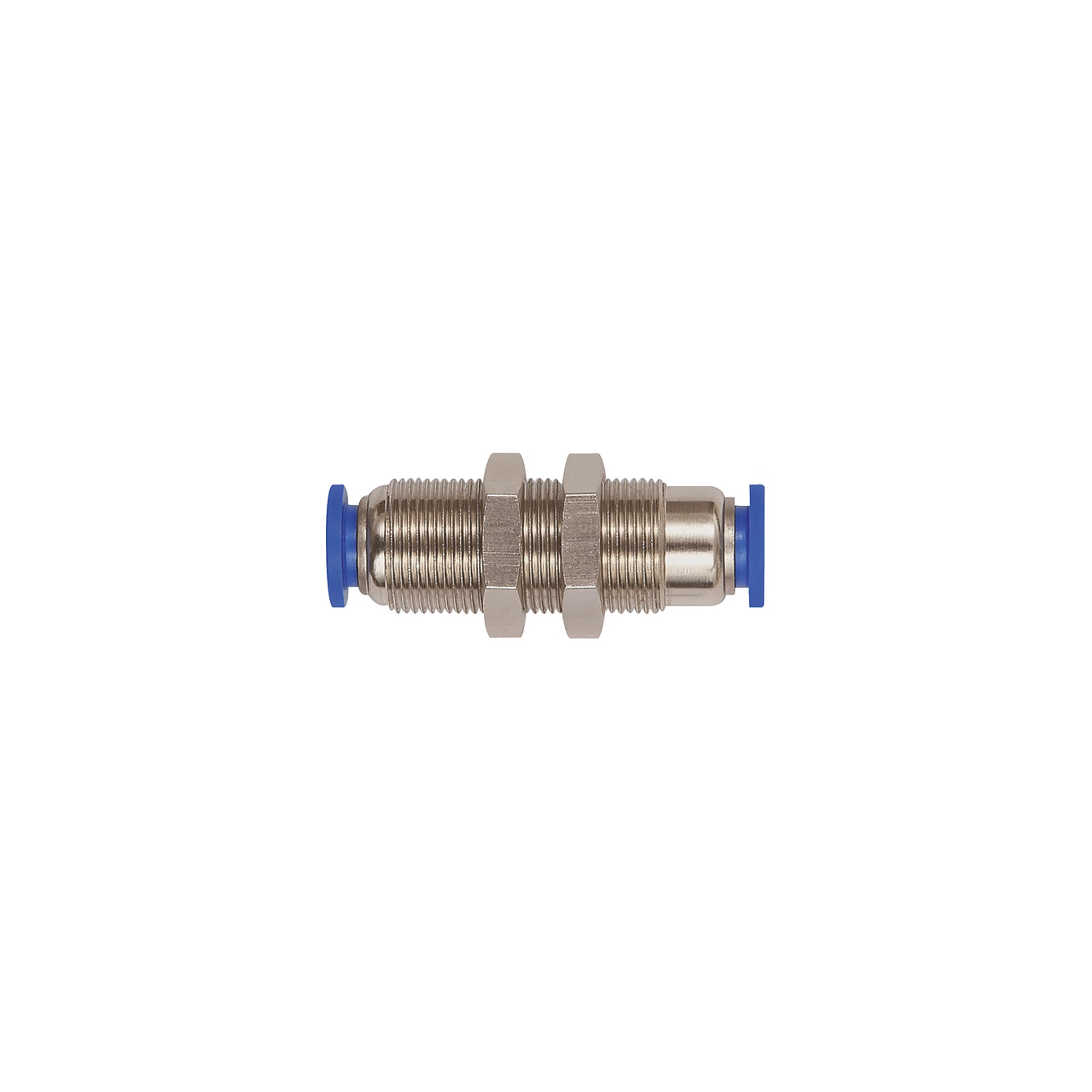Riegler Gerade Schott-Steckverbindung »Blaue Serie « selbstabsper. M20x1,5