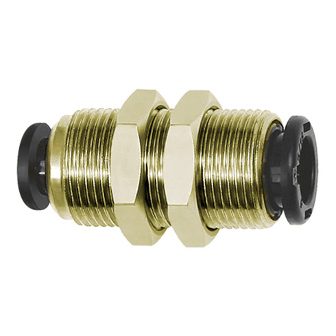 Riegler Gerade Schott-Steckverbindung red. »click-clock« M20x1,0, Ø8/12mm