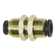 Riegler Gerade Schott-Steckverbindung red. »click-clock« M20x1,0, Ã˜8/12mm