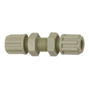 Riegler Gerade Schottverbindung, M10x1,0, für Schlauch 4/6 mm, SW 14, PP
