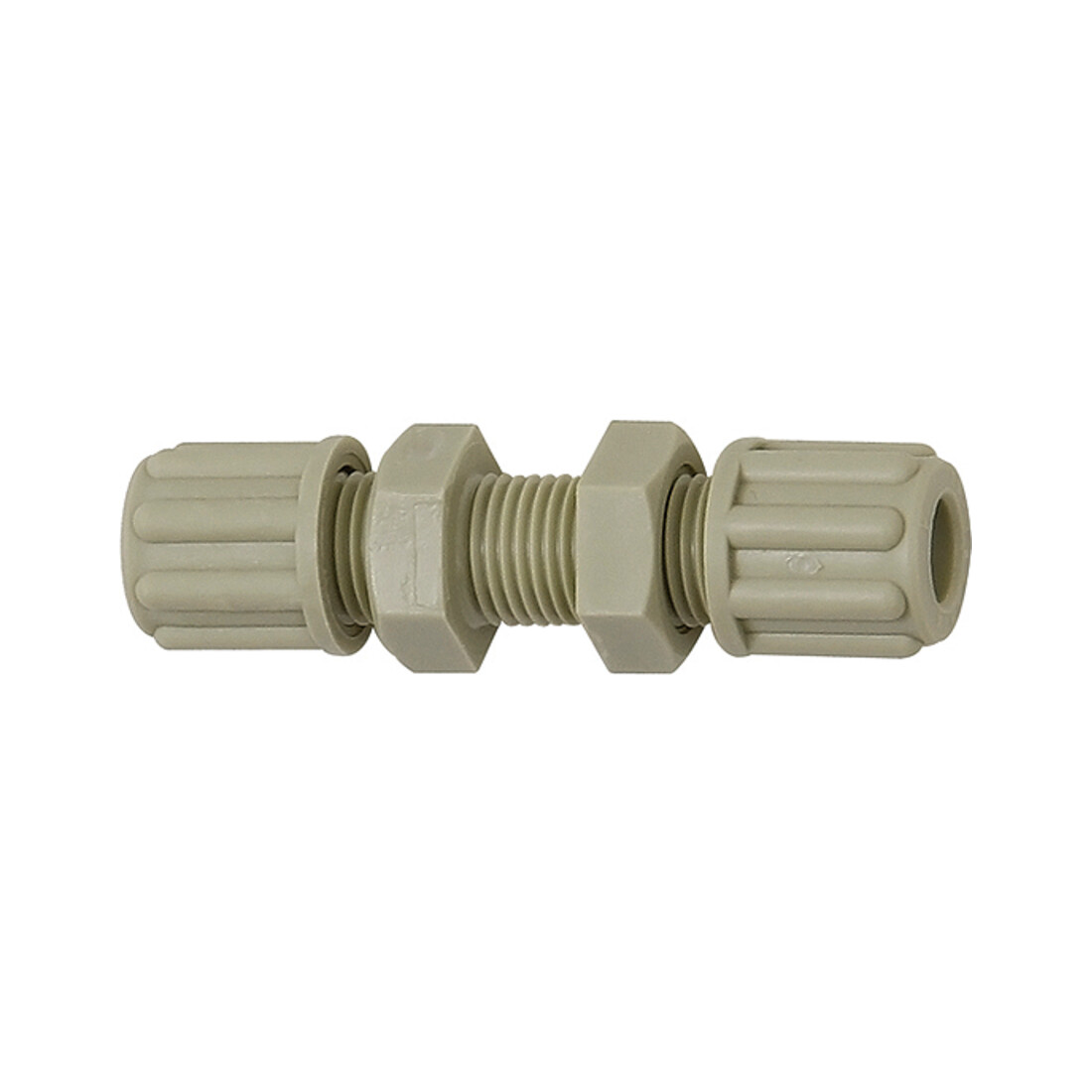 Riegler Gerade Schottverbindung, M14x1,5, für Schlauch 6/8 mm, SW 19, PP