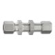 Riegler Gerade Schottverschraubung, Rohr-Außen-Ã˜ 6 mm, Edelstahl 1.4571