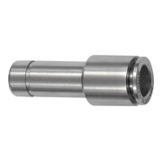 Riegler Gerade Steckverb., Nippel 10 mm, red., Schlauch-Ã˜ 6, ES1.4404-1
