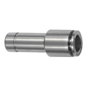 Riegler Gerade Steckverb., Nippel 8 mm, red., Schlauch-Ã˜ 4, ES1.4404