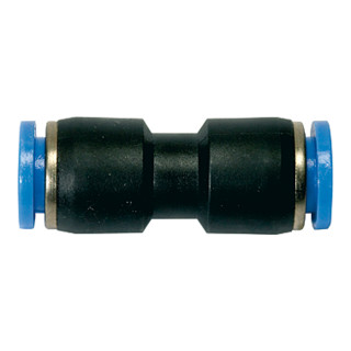 Riegler Gerade Steckverbindung »Blaue Serie«, für Schlauch-Außen-Ã˜ 12