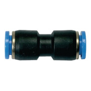 Riegler Gerade Steckverbindung »Blaue Serie«, für Schlauch-Außen-Ã˜ 10