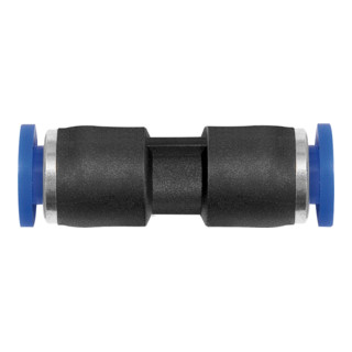 RIEGLER Gerade Steckverbindung Blaue Serie mini, Kunststoff