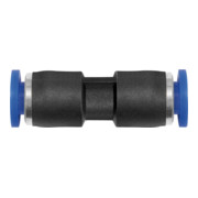 RIEGLER Gerade Steckverbindung Blaue Serie mini, Kunststoff