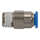 Riegler Gerade Steckverschra. »Blaue Serie« selbstabsper., R 1/2 a. Ã˜10mm-1