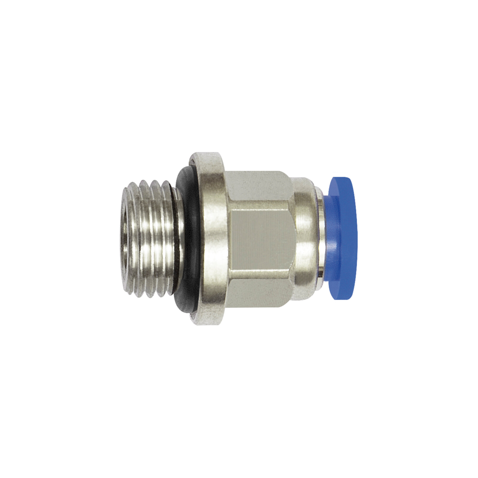 Riegler Gerade Steckverschraubung »Blaue Serie « mini, G 1/8 a., Schl.-Ã ̃ 4, 122.018-4M
