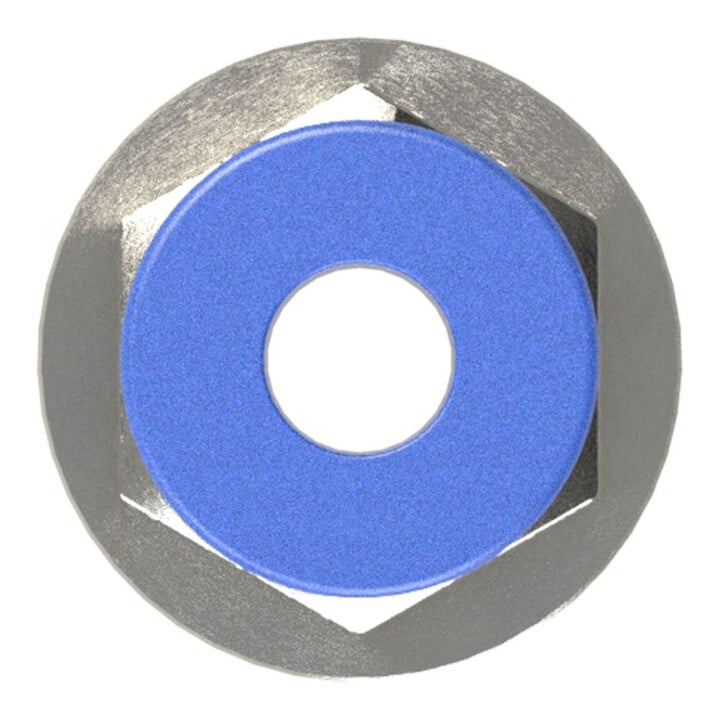 Riegler Gerade Steckverschraubung »Blaue Serie« mini, M5 a., Schlauch-Ã˜ 6, 122.005-6M