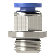 RIEGLER Gerade Steckverschraubung Blaue Serie mini-4