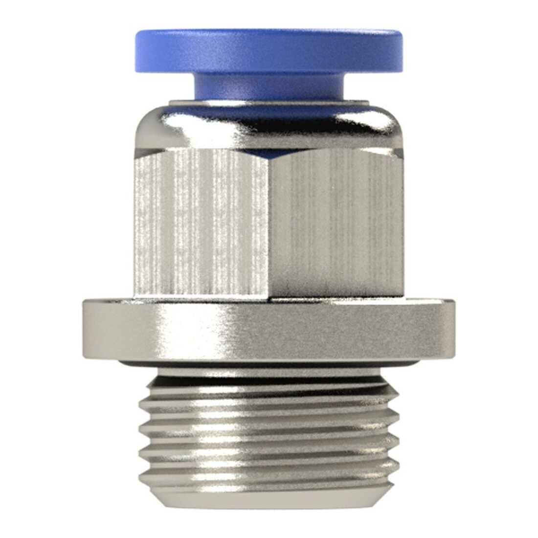 RIEGLER Gerade Steckverschraubung Blaue Serie mini