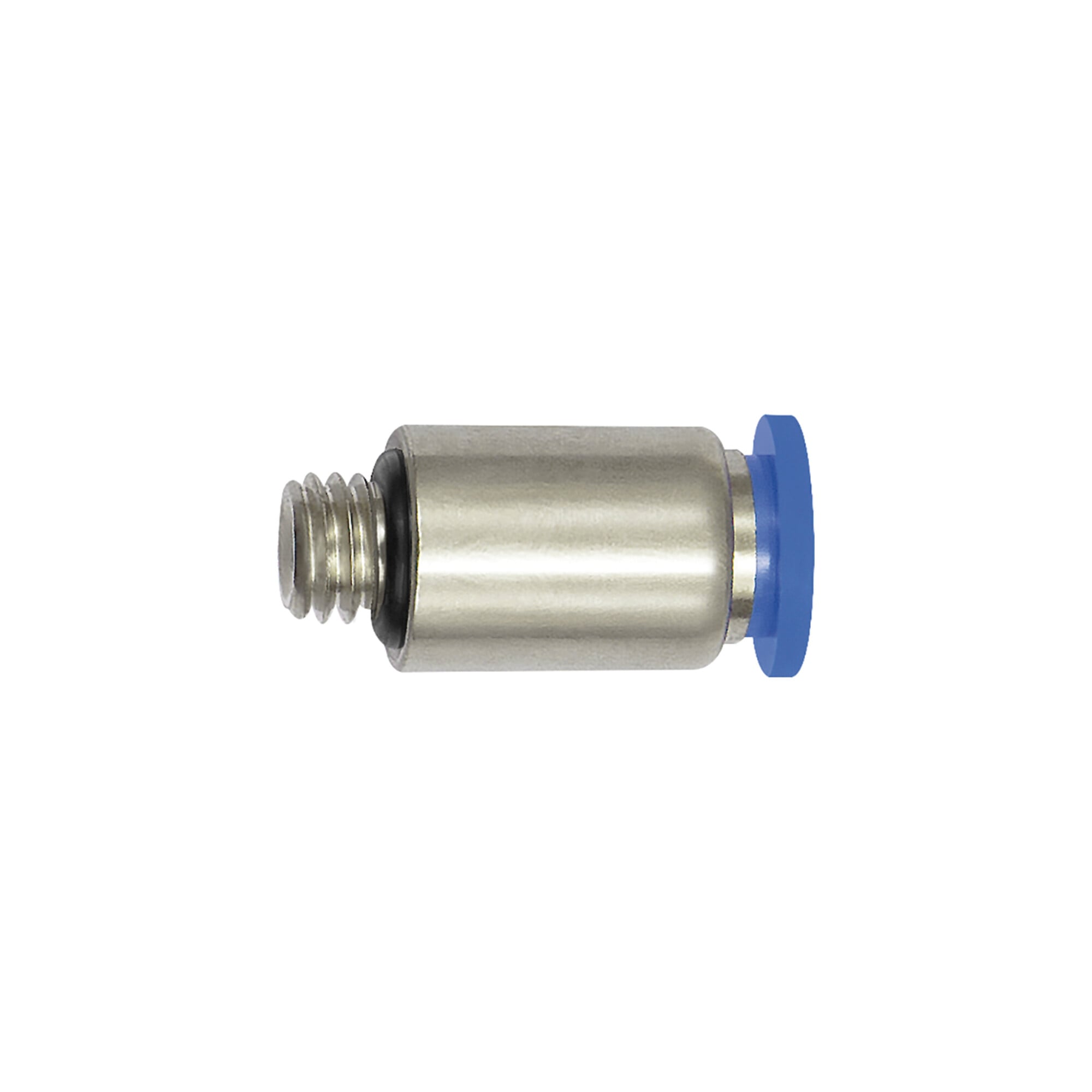 Riegler Gerade Steckverschraubung »Blaue Serie« mini, rund, M3, 207.003-4M