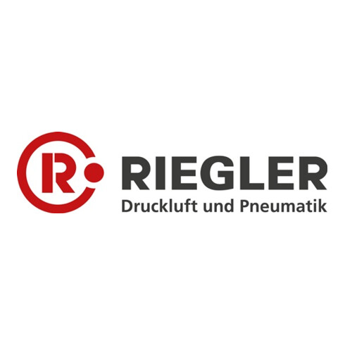 Riegler Gerade Steckverschraubung »Blaue Serie«, R 1/2 a., Schlauch-Ã˜ 6