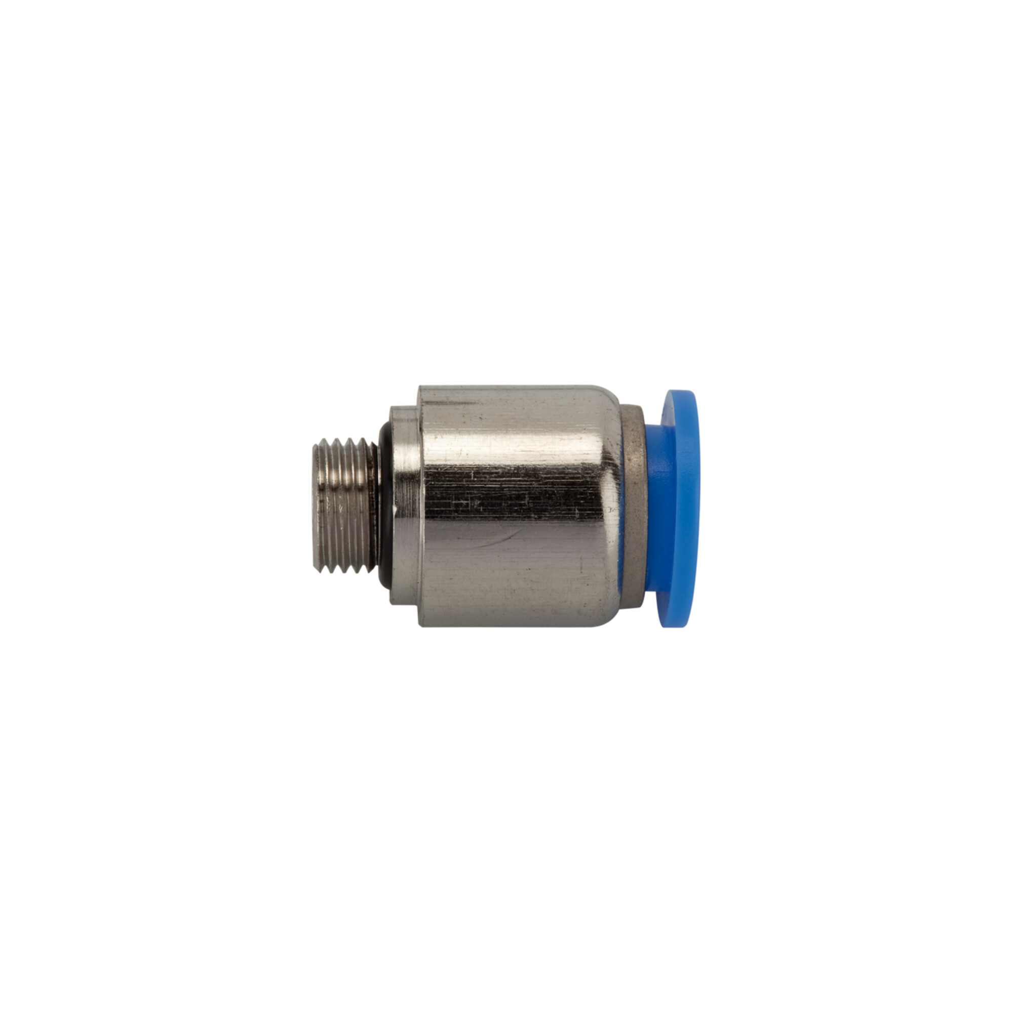 Riegler Gerade Steckverschraubung »Blaue Serie «, rund, G 1/2 außen à ̃ 8 mm