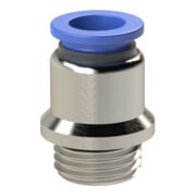Riegler Gerade Steckverschraubung »Blaue Serie«, rund, G 1/4 außen Ã˜ 6 mm-1