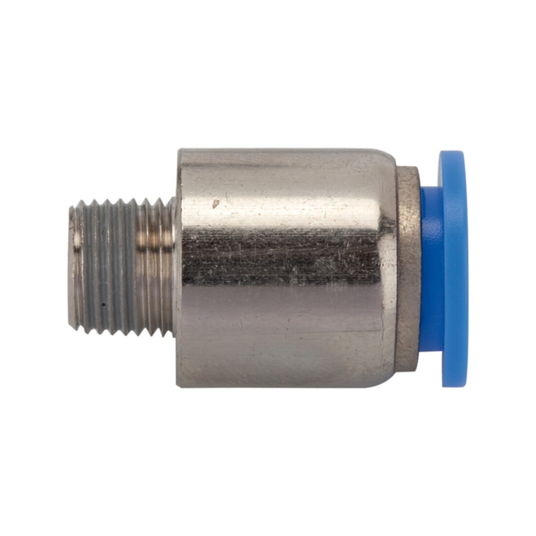 Riegler Gerade Steckverschraubung »Blaue Serie«, rund, R 1/8 außen Ø 6 mm