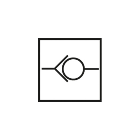 RIEGLER Gerade Steckverschraubung Blaue Serie R 3/8 a, selbstabsperrend R 3/8  inch