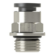Riegler Gerade Steckverschraubung »click-clock«, G 1/8 a., Schlauch-Ã˜ 6-2