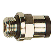 Riegler Gerade Steckverschraubung »click-clock«, M5 a., Schlauch-Ã˜ 6