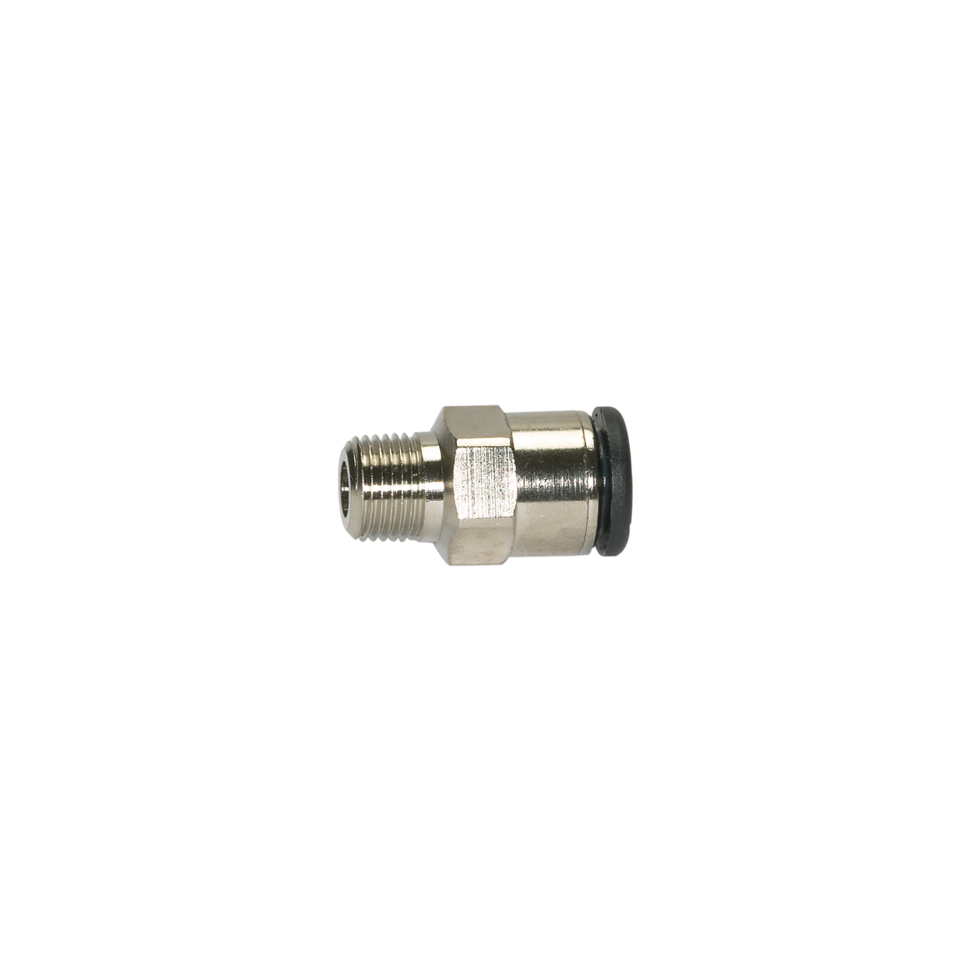 Riegler Gerade Steckverschraubung »click-clock«, R 1/4 a., Schlauch-Ã ̃ 6