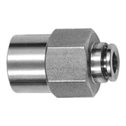 Riegler Gerade Steckverschraubung, G 3/8 i., Schlauch-Ã˜ 12, ES 1.4404-1