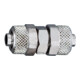 Riegler Gerade Verbinder, für Schlauch 10/8 mm, SW 14, Messing vernickelt-1