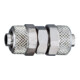 Riegler Gerade Verbinder, für Schlauch 8/6 mm, SW 12, Messing vernickelt-1
