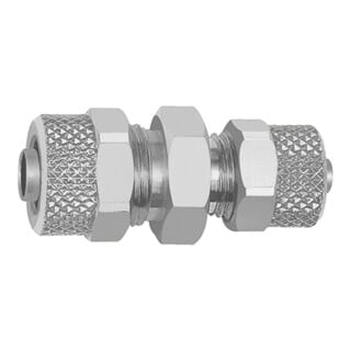 Riegler Gerade Verbinder, reduzierend, für Schlauch 8/6 - 6/4 mm, SW 14
