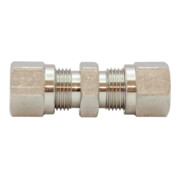 Riegler Gerade Verschraubung, Rohr-Außen-Ã˜ 4 mm, SW 10, SW1 10, MS vern.-1