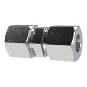 Riegler Gerade Verschraubung, Rohr-Außen-Ã˜ 6 mm, Stahl verz., 100 bar-1