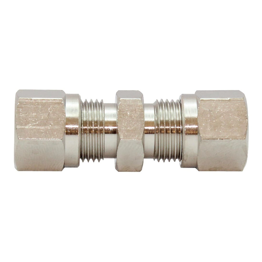 Riegler Gerade Verschraubung, Rohr-Außen-Ø 6 mm, SW 12, SW1 12, MS vern.