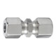 Riegler Gerade Verschraubung, Rohr-Außen-Ã˜ 8 mm, Edelstahl 1.4571, 100bar