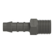 Riegler Gerader Einschraubstutzen, R 1/4 a., für Schlauch LW 10 mm, PA 6-4