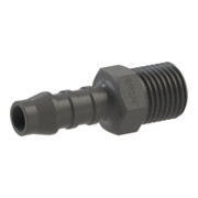 Riegler Gerader Einschraubstutzen, R 1/4 a., für Schlauch LW 8 mm, PA 6-1