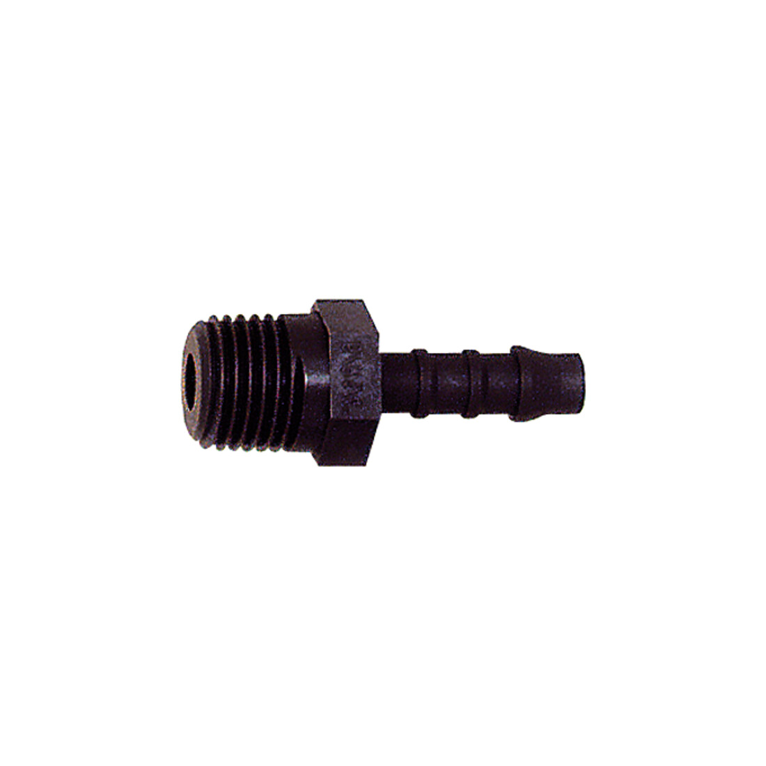 Riegler Gerader Einschraubstutzen, R 3/8 a., für Schlauch LW 12 mm, PA 6