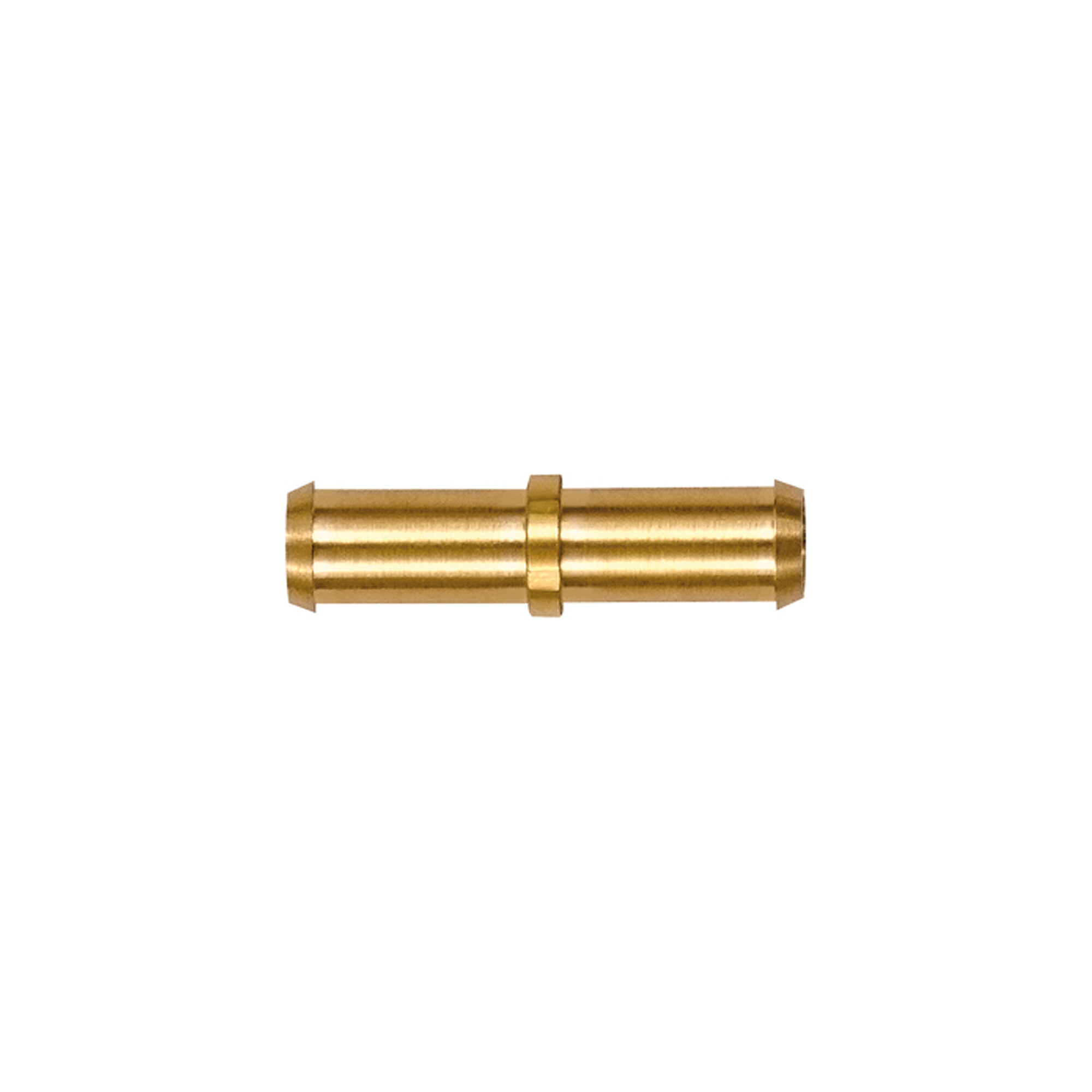 Riegler Gerader Schlauchverbindungsstutzen, für Schlauch LW 2 mm, Messing