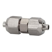 Riegler Gerader Verbinder für Schlauch 10/8 mm, SW1 16, SW2 14, ES 1.4404-1