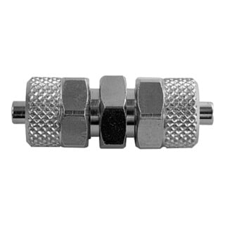 Riegler Gerader Verbinder »value line«, für Schlauch 6/4, Messing vern.