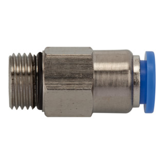 Riegler Gerades Rückschlagventil »Blaue Serie« Gew.-Schl., G 3/8 a. Ã˜10mm