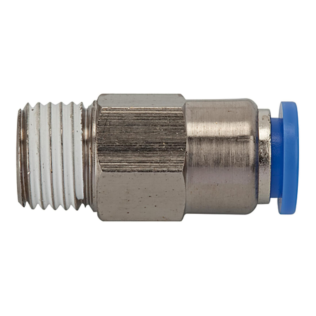 Riegler Gerades Rückschlagventil »Blaue Serie « Gew.-Schl., R 3/8 a. Ø12mm