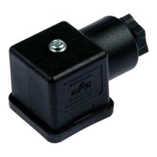Riegler Gerätestecker mit LED, 110 V, 30 mm, Bauform A
