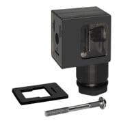 Riegler Gerätestecker mit LED, 24 V, 22 mm, Bauform B-1