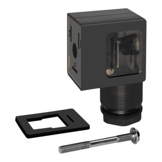 Riegler Gerätestecker mit LED, DC, für BG 100