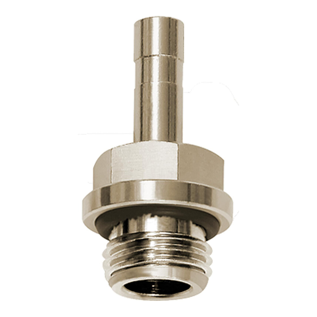 Riegler Gewinde-Stecknippel »click-clock«, M5 a., Schlauch-Ø 3